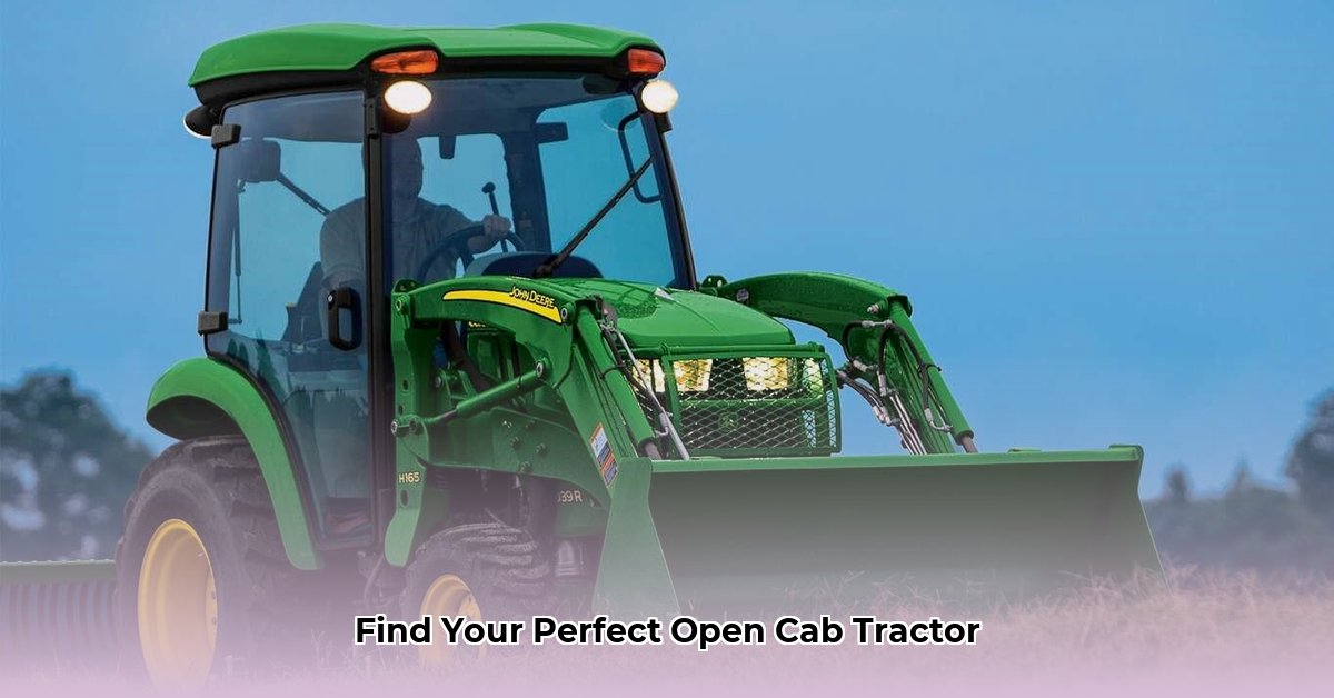 open-cab-tractor